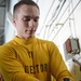 USS John C. Stennis sailors at work