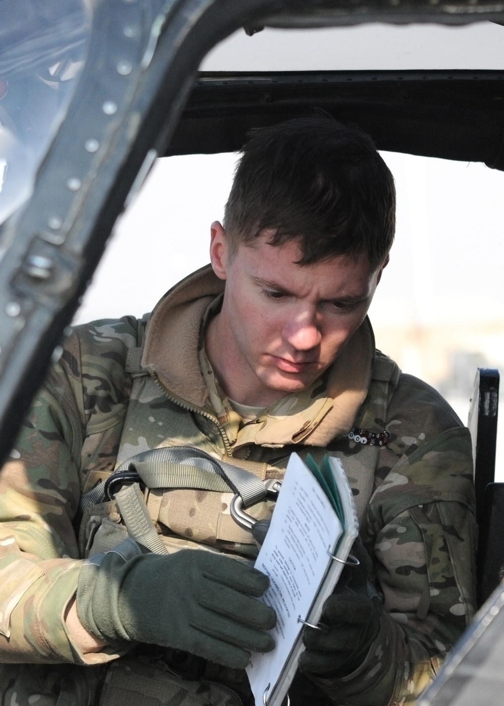 Task Force Condor pilots protect from above