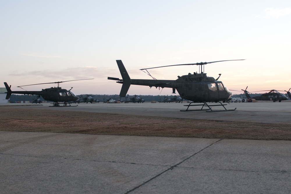 SC Army National Guard Aviation flies the OH-58 for the last time