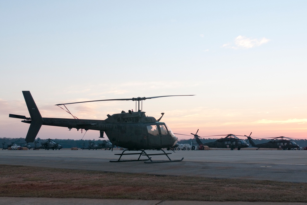 SC Army National Guard Aviation flies the OH-58 for the last time