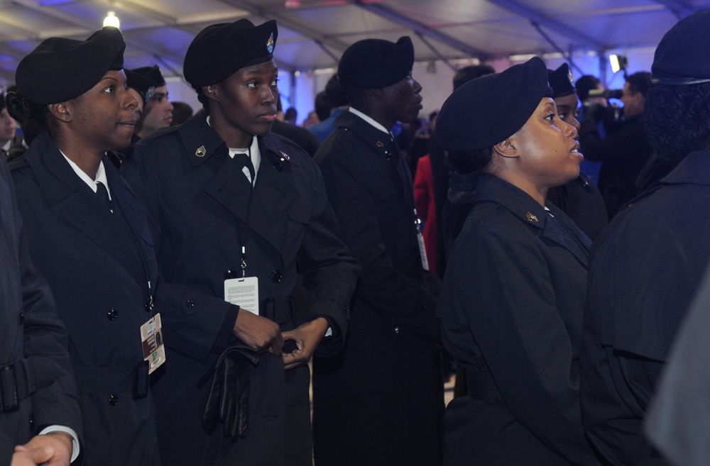 For five citizen soldiers the 57th Presidential Inauguration was a day to remember