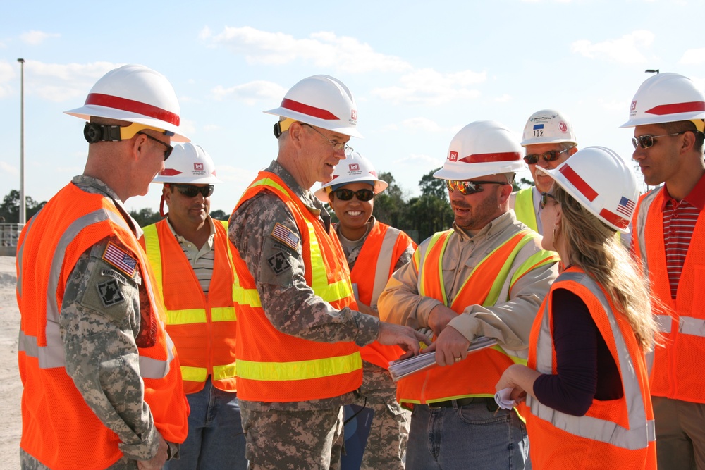 Corps deputy commanding general visits south Florida project sites