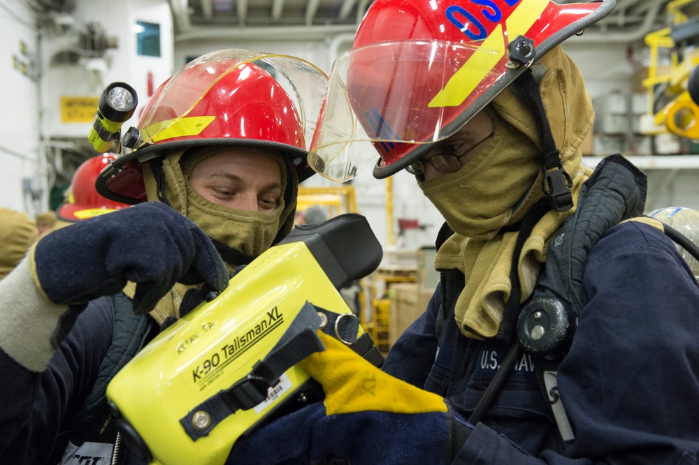 General quarters drill