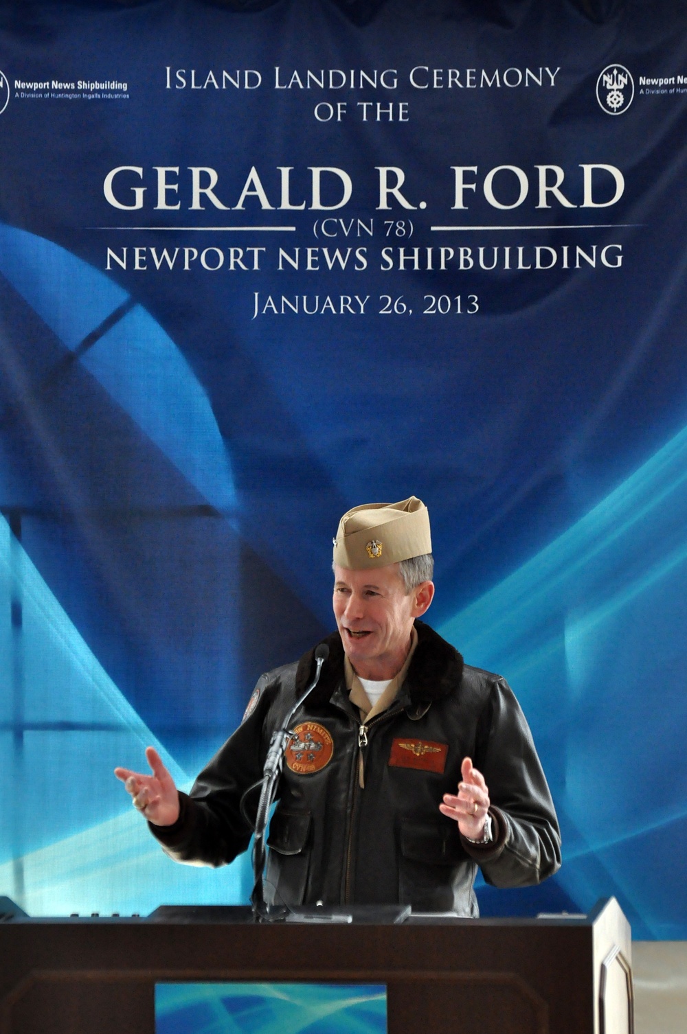 Gerald R. Ford Island Landing