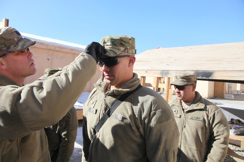 1/4 Cavalry promotion ceremony