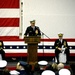 USS George Washington command ceremony