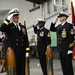 USS George Washington command ceremony