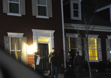 Police officers keep their community safe