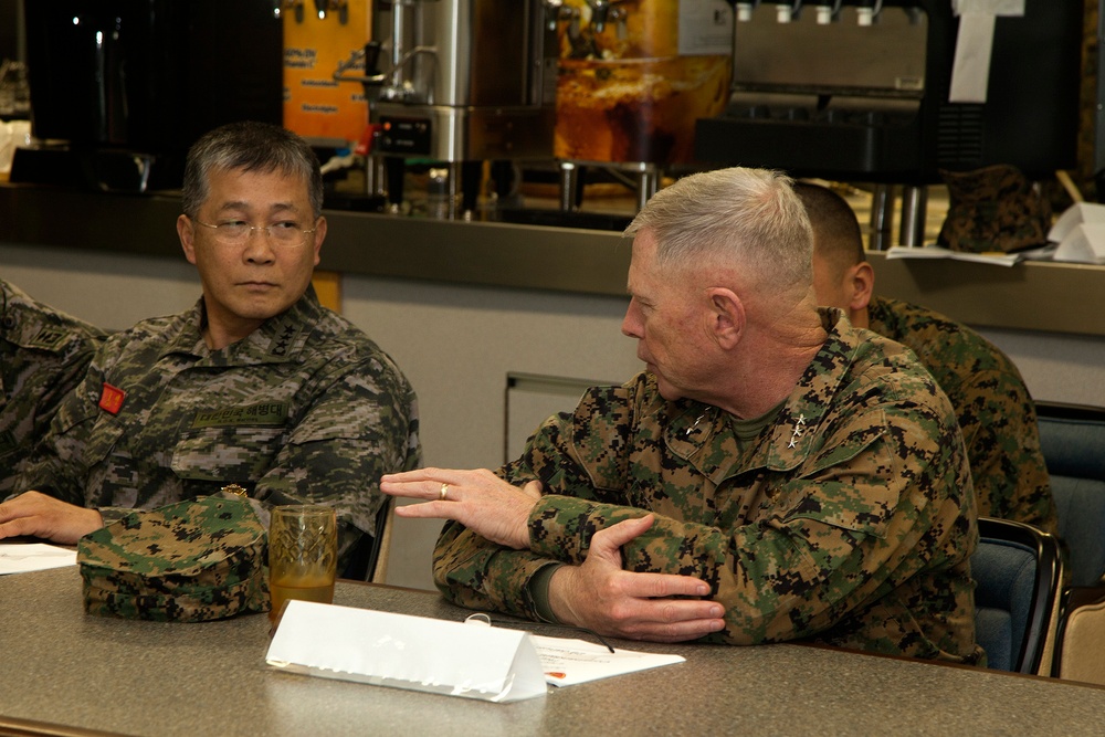 ROK Commandant Visit