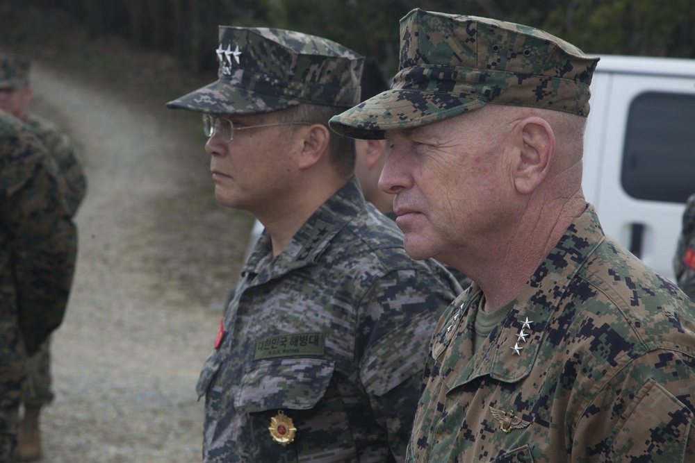 ROK Commandant Visit