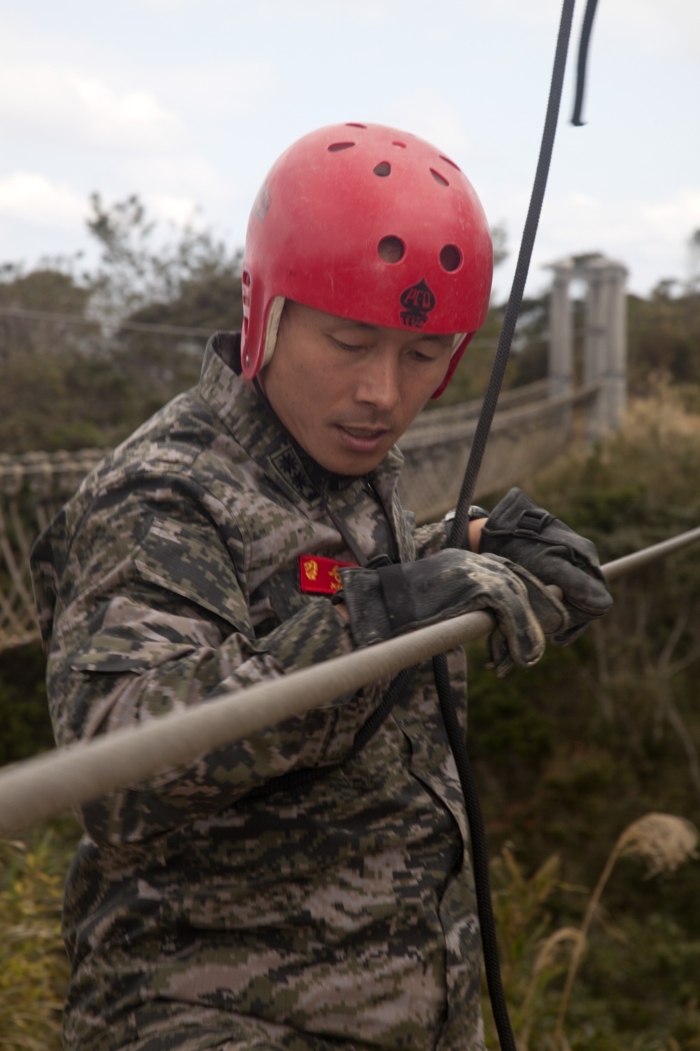 ROK Commandant Visit