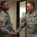 Sustainers brief XVIII Airborne Corps commander on Embedded Behavioral Health Team