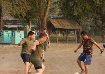 Soccer matches provide opportunities for Thai, U.S. service members to strengthen relationships