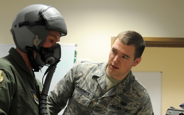 RAF Mildenhall wing chief goes for a ride with RAF Lakenheath