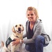 DCMA employees provide canine comfort to children and adults