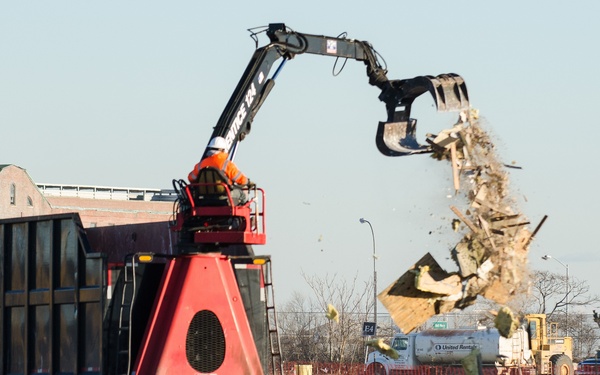 Debris Processing at Jacob Riis Park, NY