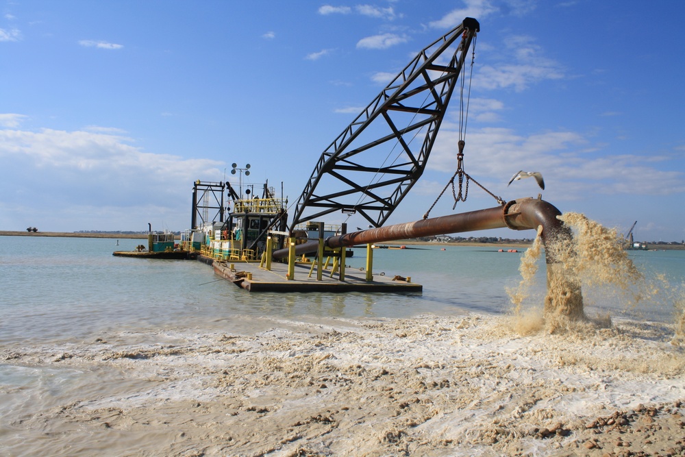 USACE Galveston District's La Quinta Channel Extension Project under way