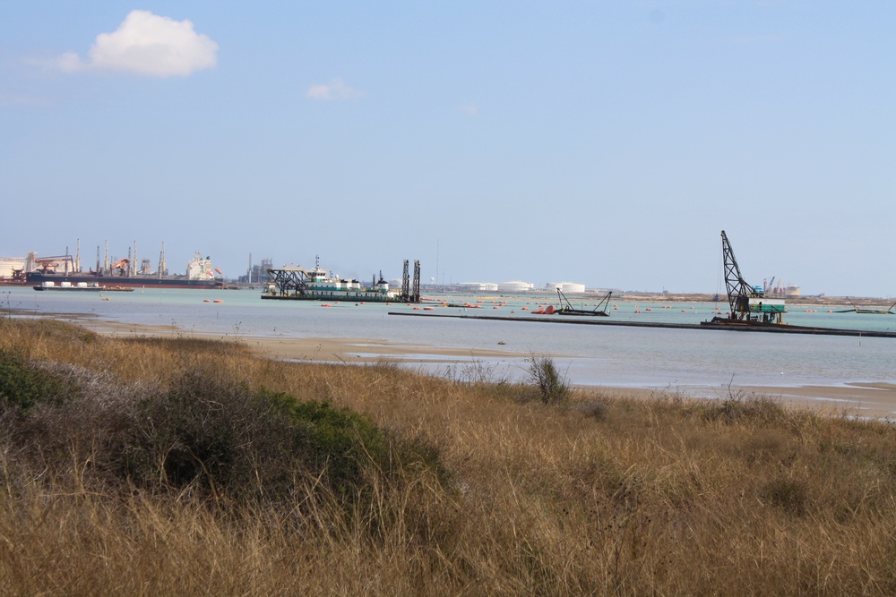 USACE Galveston District's La Quinta Channel Extension Project under way