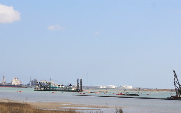 USACE Galveston District's La Quinta Channel Extension Project under way