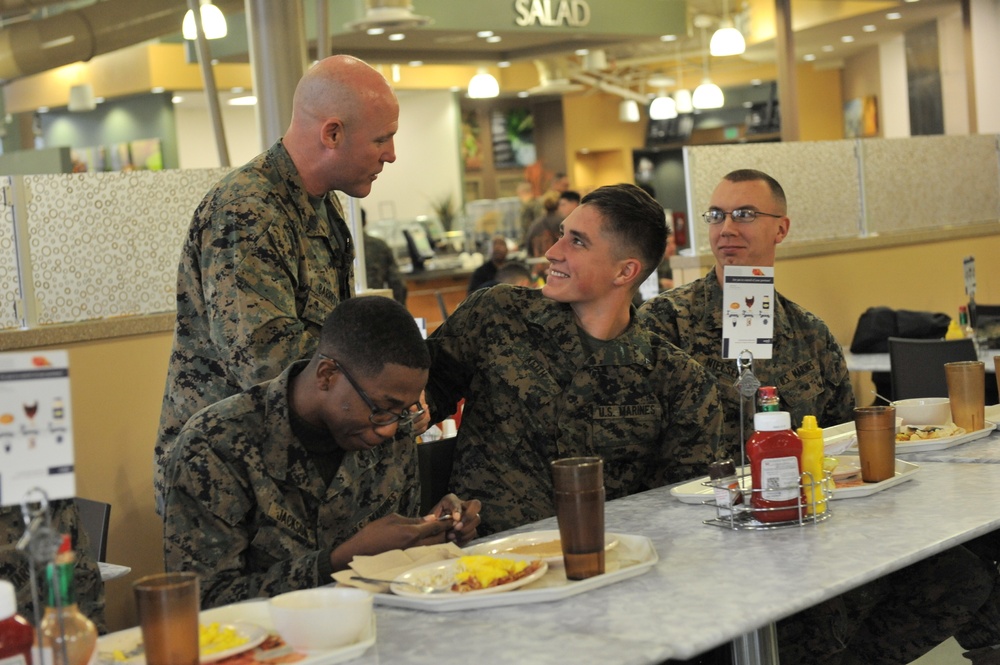 Sergeant major of the Marine Corps visits Camp Pendleton