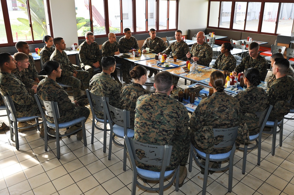 Sergeant major of the Marine Corps visits Camp Pendleton