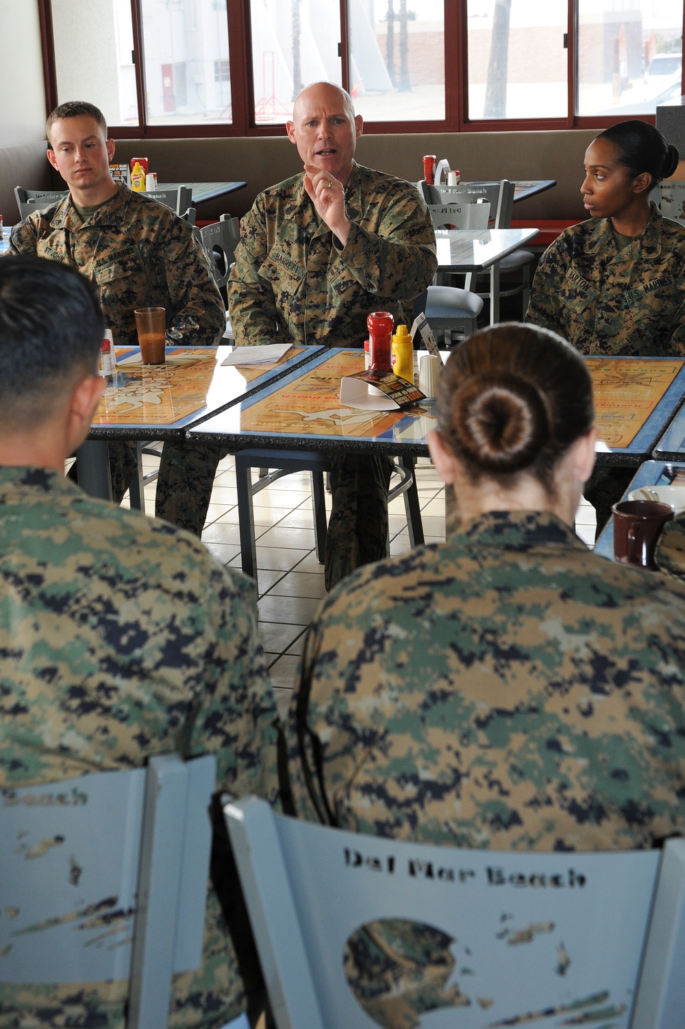 Sergeant major of the Marine Corps visits Camp Pendleton