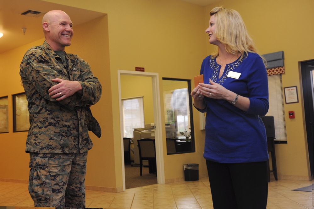 Sergeant major of the Marine Corps visits Camp Pendleton