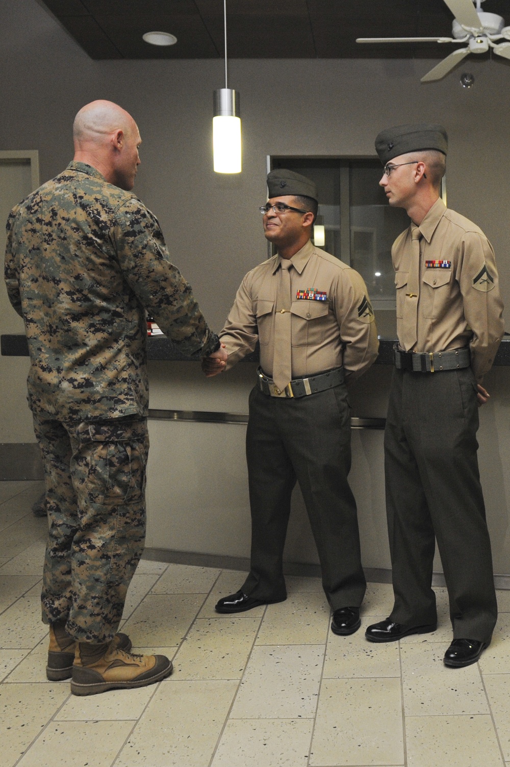 Sergeant major of the Marine Corps visits Camp Pendleton