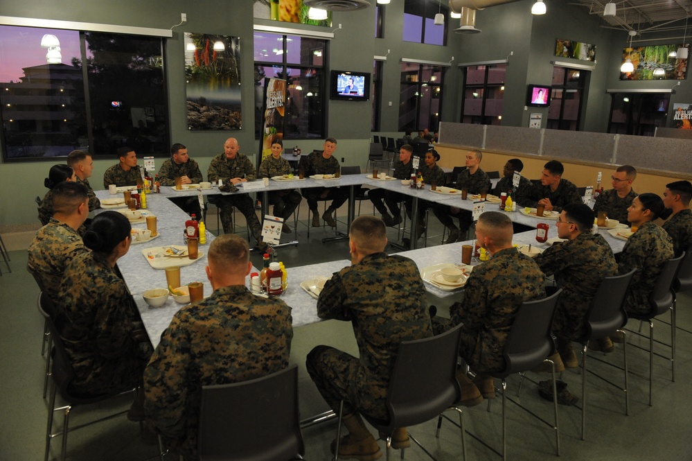 Sergeant major of the Marine Corps visits Camp Pendleton