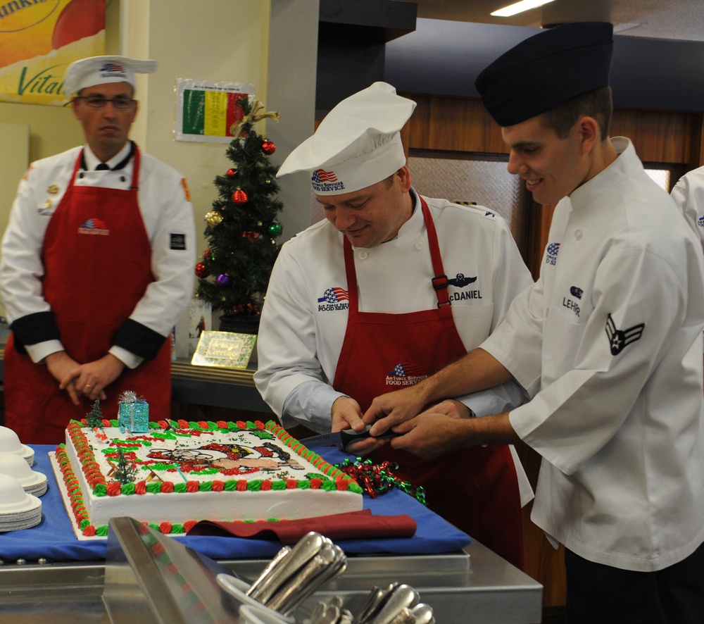 Leadership shares holiday spirit