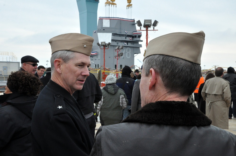 USS Gerald R. Ford Island landing