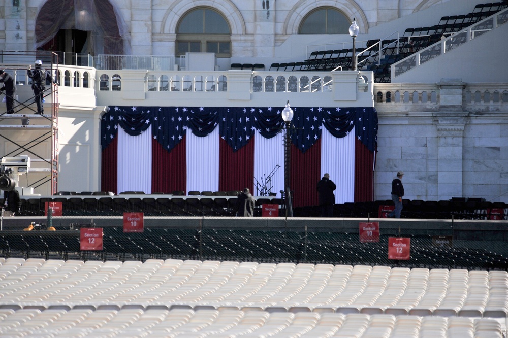 National Guardsmen support 57th Presidential Inauguration