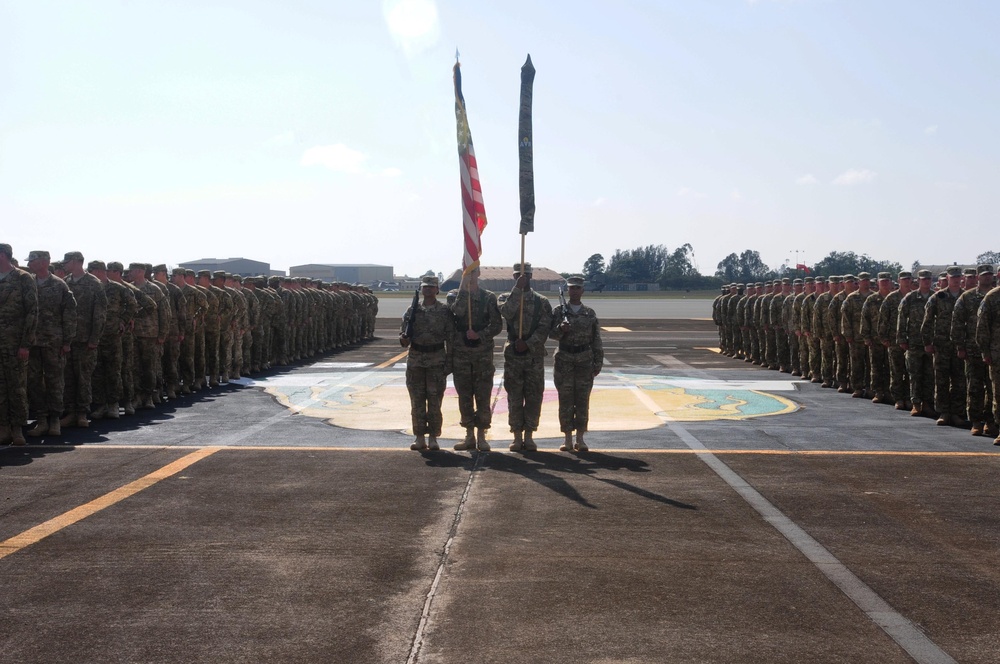 25th Combat Aviation Brigade redeployment ceremony