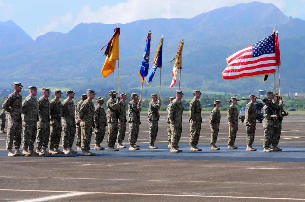 25th Combat Aviation Brigade redeployment ceremony