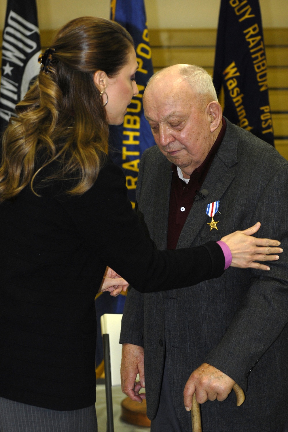 Korean War veteran receives long overdue Silver Star Medal