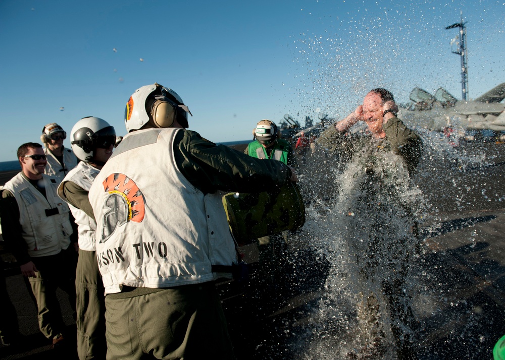 US Navy Capt. Greg Harris final flight