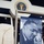 The Martin Luther King Jr. float at the 57th Presidential Inauguration The image shows a display or exhibit featuring a large banner with a black-and-white portrait photograph of a man and a partial quote reading 'Out of the Mountain of Despair a Stone of...' The Presidential Seal of the United States is visible in the background above a white architectural arch. To the left of the banner is what appears to be a stone or rock sculpture element, likely part of a memorial display.