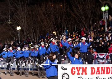 Gym Dandies dazzle crowd at 57th Presidential Inauguration Parade