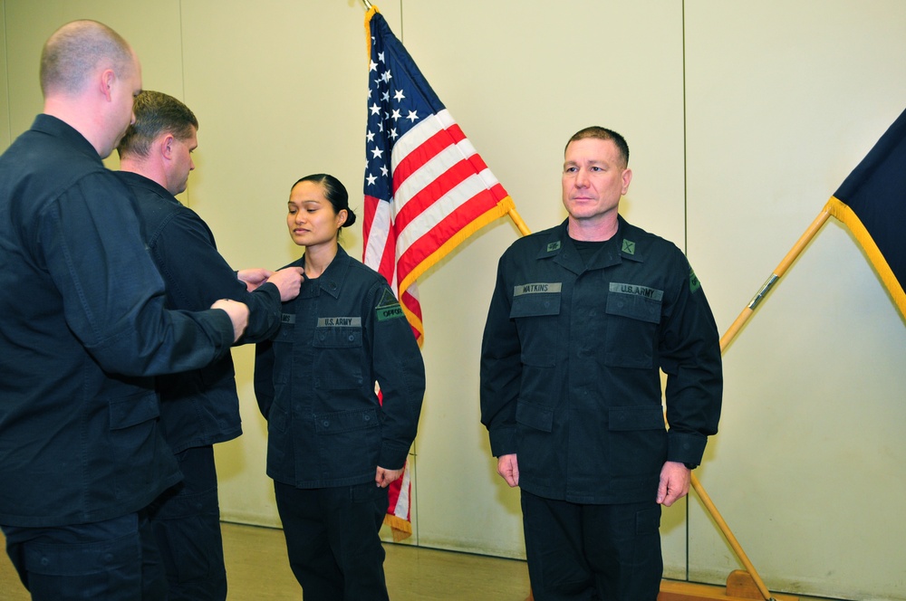 First female senior NCO to serve with 1st Battalion, 4th Infantry Regiment