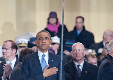 High School JROTC marches in 57th Presidential Inaugural Parade