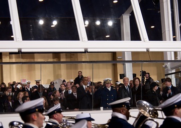 United States Coast Guard marches in 57th Inaugural Parade