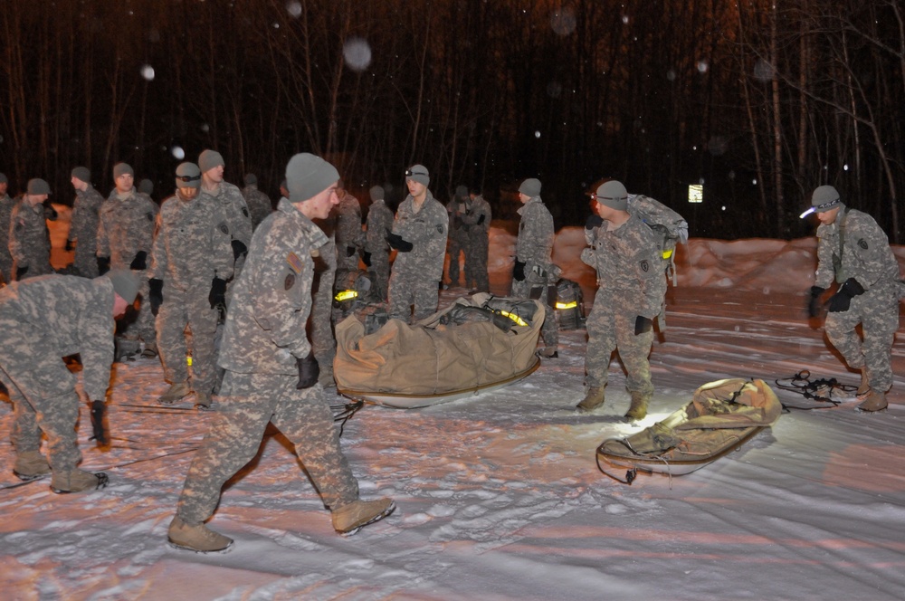 1st Battalion, 501st Parachute Infantry Regiment (Airborne) conducts Arctic skills competition