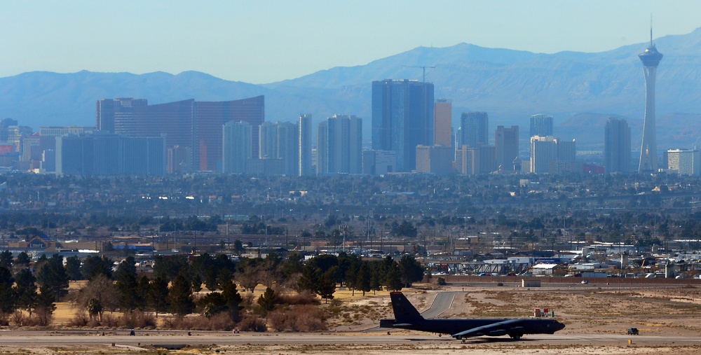 20th BS flies over Vegas during Red Flag