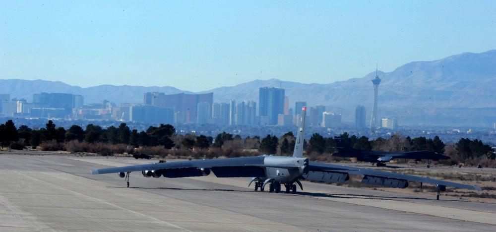 20th BS flies over Vegas during Red Flag