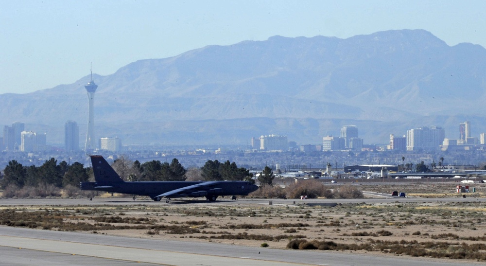 20th BS flies over Vegas during Red Flag
