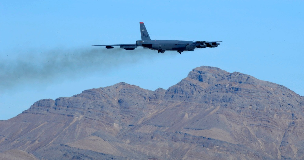 20th BS flies over Vegas during Red Flag