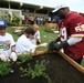 NFL players plant new healthy roots in children’s lives