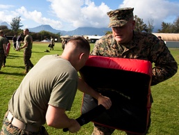 PMO Marines, civilians train with non-lethal weapons