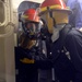 USS William P. Lawrence crew conducts drill