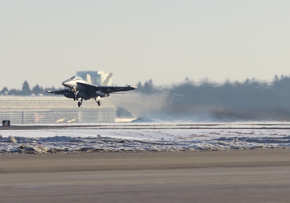 Electronic Attack Squadron 132 makes final departure from Naval Air Facility Misawa